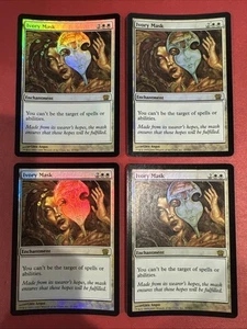 Maschera Avorio X4 FOIL Mtg 8° Edizione Core Giocato - Foto 1 di 2