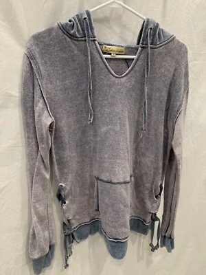 Women’s Vintage Havana hoodie size small distressed Full Zip Casual - Imagem 1 de 4