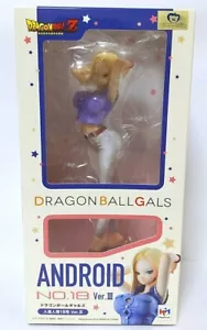 Figura de acción de batalla de Dragon Ball Gals estatua Android 18 3 Toriyama anime salto JP - Imagen 1 de 2