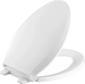 Kohler Layne langsam schließender verlängerter Bidet-Sitz weiß - Bild 1 von 9