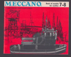 Meccano Book of Models for Outfits 7-8 Meccano Limited Liverpool England - Bild 1 von 2