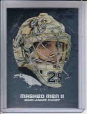  2009-10 Between The Pipes Masked Men II #MM44 Marc-Andre Fleury SET BREAK