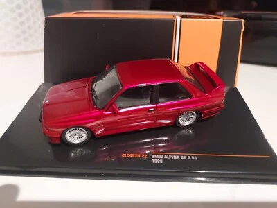 IXO 1989 BMW ALPINE B6 3.5S ROJO METALIZADO 1.43 Foto 1 de 4