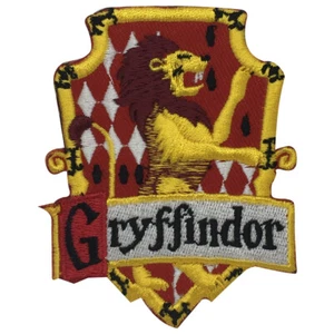 Harry Potter Gryffindor logo Patch Iron On Patch Sew On Badge Embroidered Patch - Picture 1 of 1