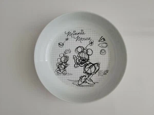 DISNEY SKETCHBOOK MINNIE MOUSE SERVING DINNER BOWL Collectible NEW - Picture 1 of 5