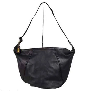 Vintage Big Italian Leather "iSanti" HOBO Bag - Picture 1 of 6