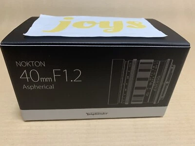 VOIGTLANDER NOKTON 40mm F1.2 Aspherical Lens for Nikon Z Mount - Image 1 of 3