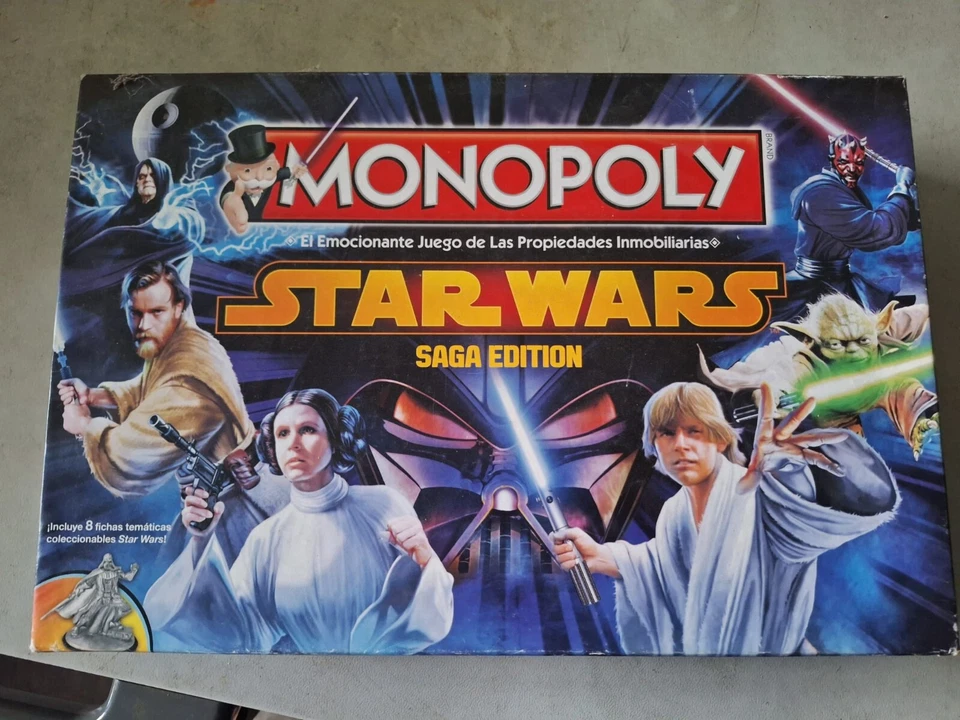 MONOPOLY STAR WARS Saga Edition - Imagen 1 de 1
