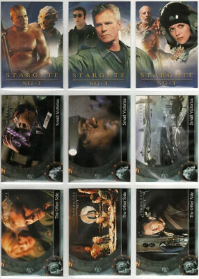 STARGATE SG-1 SEASON 4 2002 RITTENHOUSE BASE TRADING CARD SET (72) - Image 1 of 2