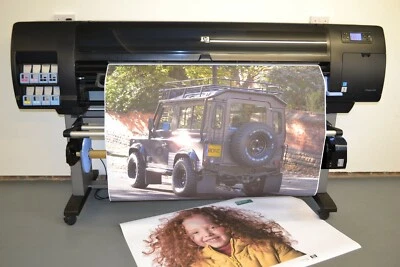 HP Designjet Z6100 60"UV LARGE FORMAT BANNER CANVAS POSTER A1 A0 Z3100 Z6200 - Image 1 of 4