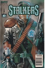 STALKERS #1 (MARK TEXEIRA)(1990) COMIC BOOK ~ Marvel Comics