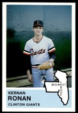 1982 Fritsch Clinton Giants Kernan Ronan Clinton Giants #16