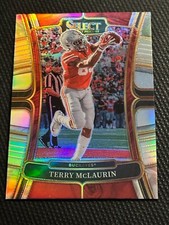 2023 Panini Select Draft Terry McLaurin PRIZM Silver #70  Commanders