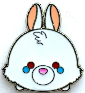 2016 - Prendedor comercial Disney Tsum Tsum - CONEJO BLANCO de Alicia en el País de las Maravillas - Imagen 1 de 2