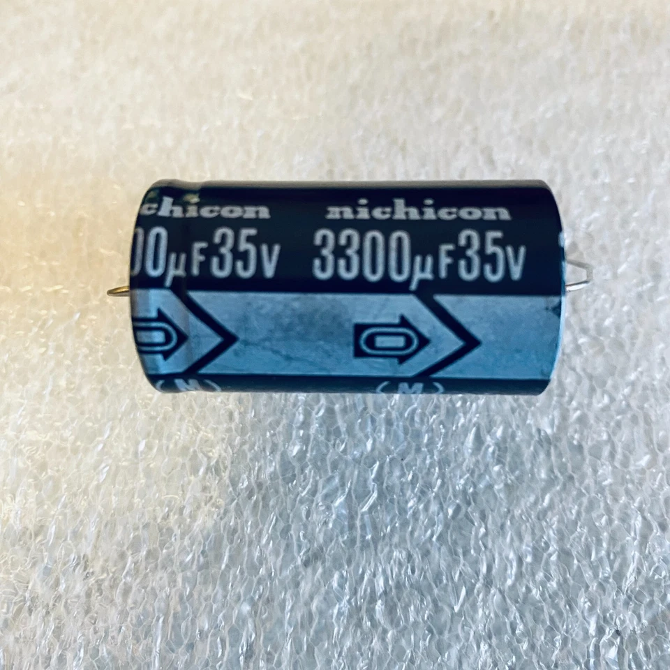 Nichicon Axial Capacitor   3300uf  35V - image 1 of 1