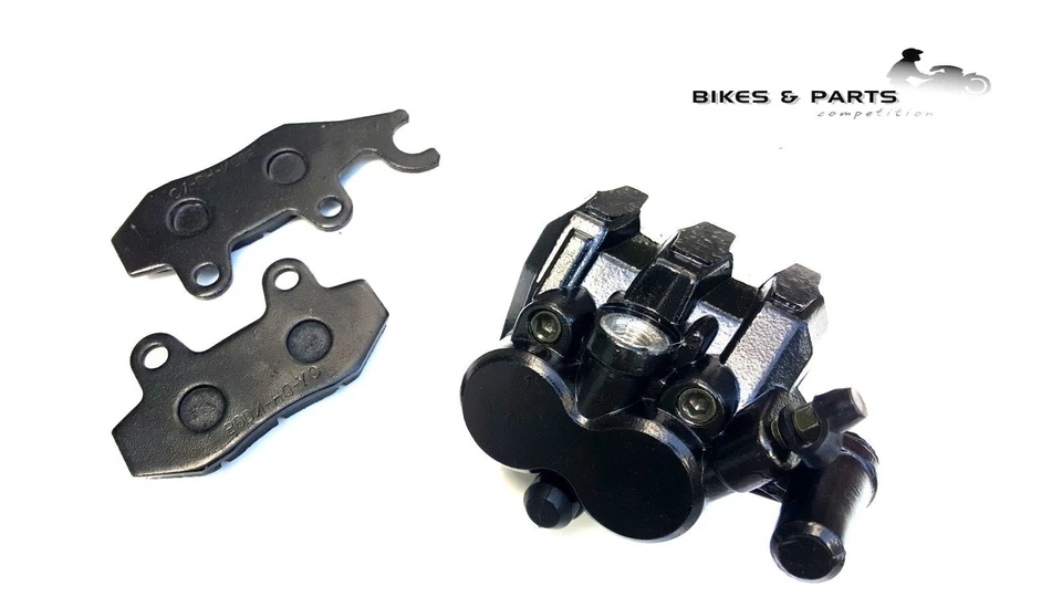 MZ 125 SM SX BREMSSATTEL + BELÄGE HINTEN und RT VORN BREMSZANGE BREMSANLAGE NEU - Bild 1 von 1