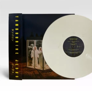 Tambourine Jesus Vinyl Record Self Titled LP White Vinyl New - Foto 1 di 4