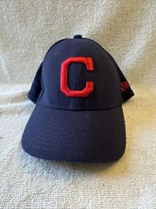 New Era 39THIRTY Cleveland Indians Mütze Cap Kind-Jugend Flex MLB Original Merch - Bild 1 von 7