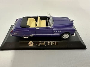 New-Ray 1949 Buick Roadmaster Convertible Purple 1:43 Diecast Model Car SS-48387 - Picture 1 of 9