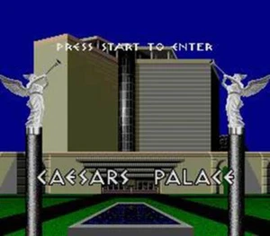Caesar's Palace - Sega Genesis Game Complete - Picture 1 of 2