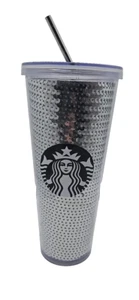 Vaso de lentejuelas plateadas Starbucks 24 oz 2017 edición limitada - Imagen 1 de 14