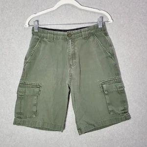 Boy Scouts of America Boy Cargo Shorts 16 Green High Rise 10" Inseam - Picture 1 of 7