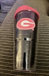 Georgia Bulldogs Large 24oz Tervis Tumbler Pink! - Picture 1 of 8
