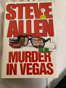 Steve Allen murder in Vegas hard cover signed autographed book - Picture 1 of 5