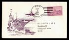 DR WHO 1951 USS PHILIPINE SEA NAVY SHIP TO USA k07922