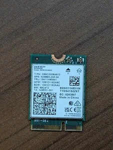 Intel WiFi 7 BE200NGW M.2 NGFF Wireless Card 802.11be Network Bluetooth Adapter - Afbeelding 1 van 2