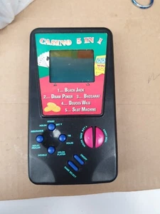 Casino 5 In One Handheld Game - Picture 1 of 3