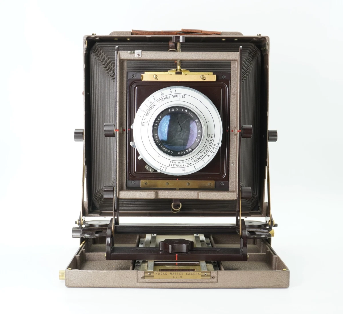 フィルムカメラ Kodak Commercial Ektar Lens 10-inch f6.3 Kodak Commercial Ektar Lenses 8½-inch f/6.3, 10-inch f/6.3, 12