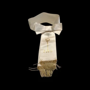 Armband Erstkommunion männlich 50er Jahre Ordensfrau JHS - Bild 1 von 6
