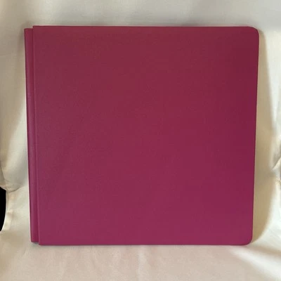 Álbum de recortes Creative Memories 12x12 NUEVO rosa intenso CON paquete de 12 fundas Foto 1 de 4
