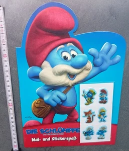 Die Schlümpfe: Das verlorene Dorf. Mal- und Stickerspaß, 2017 © Kids & Concepts - Bild 1 von 14