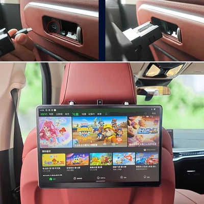 4GB+64GB TV Screen For BMW X6 M60i 2023 Headrest WiFi Android Car Pillow Monitor - Image 1 of 4