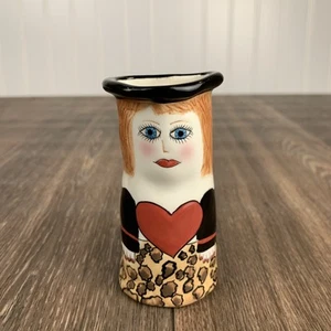 SUSAN PALEY Ganz Gail 4" Kühlschrankmagnet Keramik kleine Knospe Vase Bella Casa - Bild 1 von 6