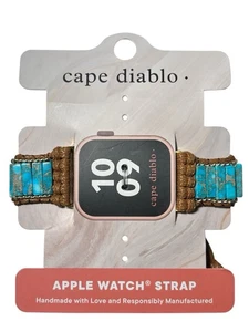 Correa para reloj Apple Cape Diablo protección turquesa nativa - Imagen 1 de 3