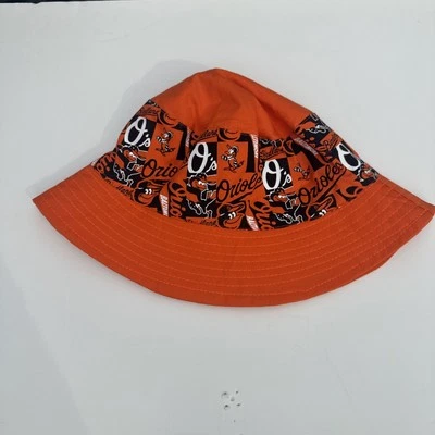 Baltimore Orioles Floppy Bucket Hat – Retro Graphic Print – SGA - Unworn - Image 1 of 2