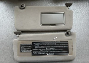 Nissan Patrol Y61 ZD30 2000 sun visors 96401VB060 96400VB010 - Picture 1 of 3