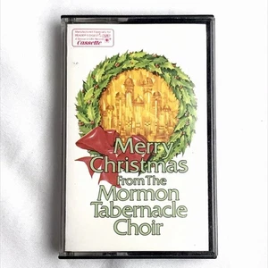 Mormon Tabernacle Choir Merry Christmas Carols Holiday Music Cassette Tape - Picture 1 of 3