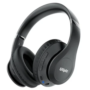 Uliptz Wireless Bluetooth Headphones 65H Playtime 6 EQ Sound Modes HiFi Stere - Picture 1 of 9