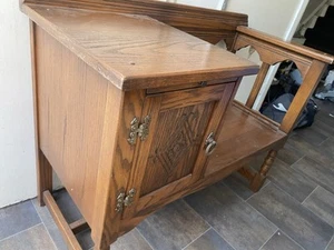 OLD CHARM style Vintage telephone seat/table hallway Great Condition - Picture 1 of 7