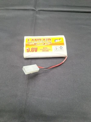 Batería Land Air 9.6V RC OEM MGA Entertainment sin probar Foto 1 de 4