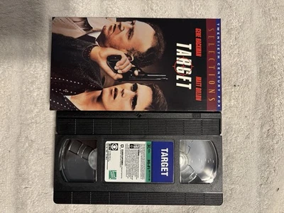 VHS Target 1996 Gene Hackman Matt Dillon Action Foto 1 de 4