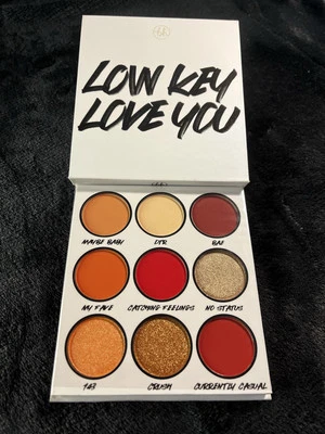 BH Cosmetics - Low Key Love You- 9 colour  Vegan Eyeshadow palette makeup  - Image 1 of 3