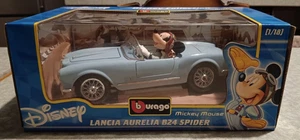 Burago Disney Lancia Aurelia B24 Spider Mickey Mouse - Foto 1 di 6