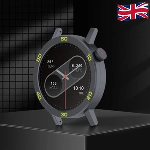 Metal Bezel Ring Watch Bezel Shell Tempered Film for CMF by Nothing Watch Pro 2 - Photo 1 sur 24
