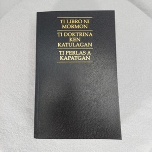 Book of Mormon Triple Combination Paperback ILOKANO SCRIPTURE D & C Pearl - Bild 1 von 24