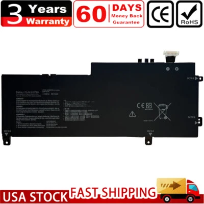 Nueva batería 57wh para Asus Zenbook Flip C41n1809 15 Ux562 Ux562fn Ux562fd Q536f Foto 1 de 4